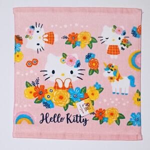 Hand towel, Sanrio. Hello kitty.